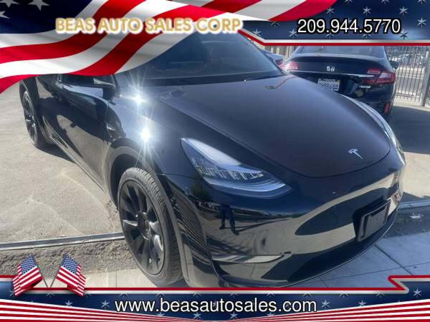 2023 Tesla Model Y Long Range (7SAYGDEE2PA) with an ELECTRIC engine, 1A transmission, located at 744 E Miner Ave, Stockton, CA, 95202, (209) 944-5770, 37.956863, -121.282082 - PLUS TAXES AND FEES NO CHARGER AVAILABLE- Photo#0