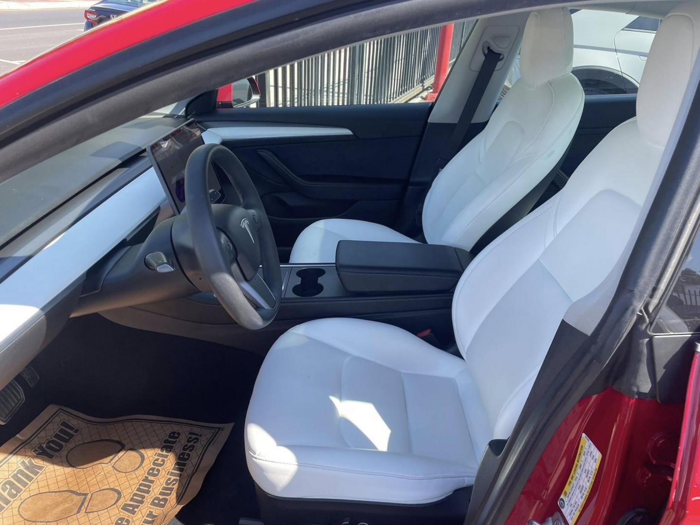 2021 Tesla Model 3 Standard Range Plus (5YJ3E1EA4MF) with an ELECTRIC engine, 1A transmission, located at 744 E Miner Ave, Stockton, CA, 95202, (209) 944-5770, 37.956863, -121.282082 - PLUS TAXES AND FEES NO CHARGER AVAILABLE - Photo#5