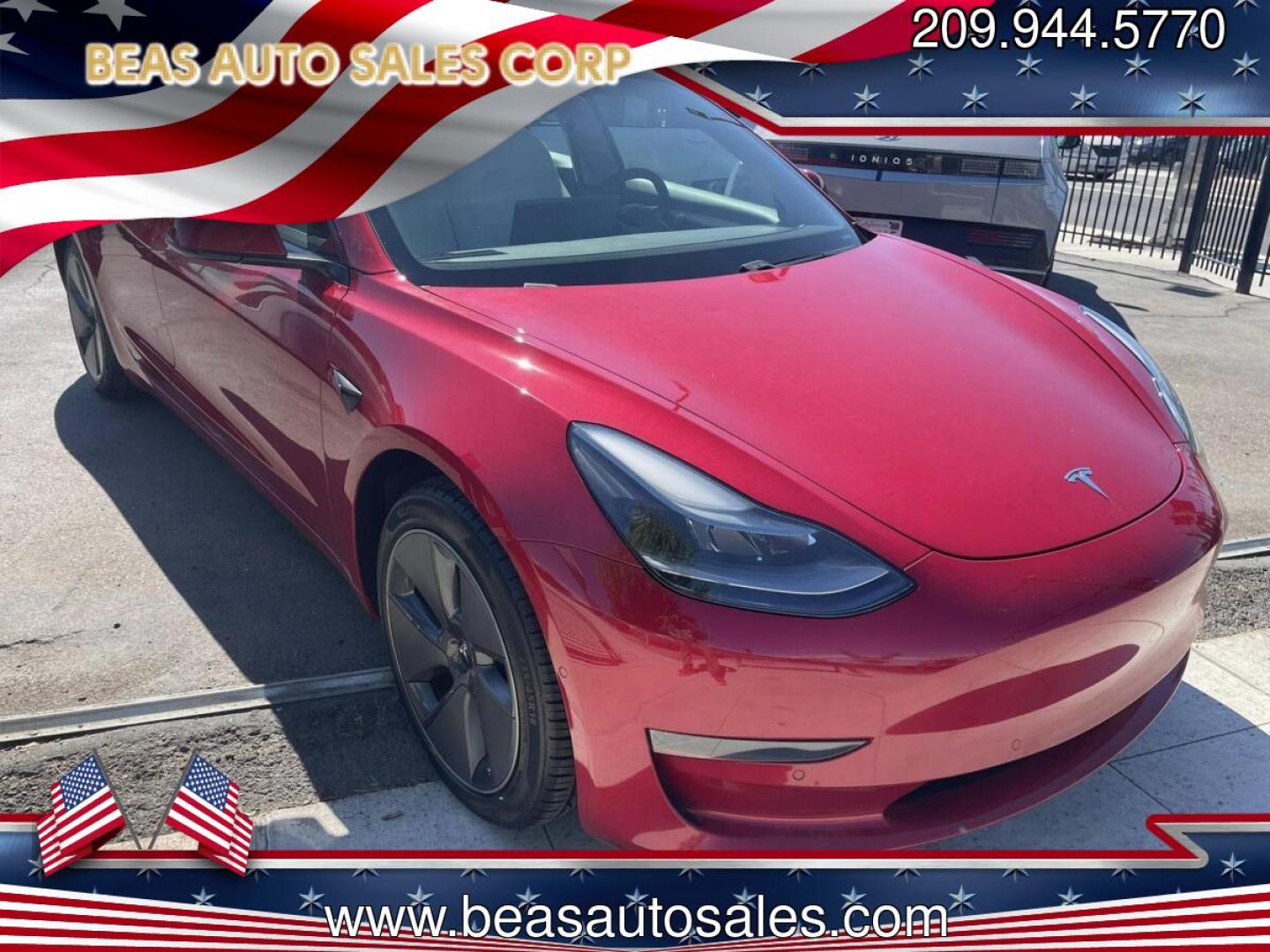 2021 Tesla Model 3 Standard Range Plus (5YJ3E1EA4MF) with an ELECTRIC engine, 1A transmission, located at 744 E Miner Ave, Stockton, CA, 95202, (209) 944-5770, 37.956863, -121.282082 - PLUS TAXES AND FEES NO CHARGER AVAILABLE- Photo#0