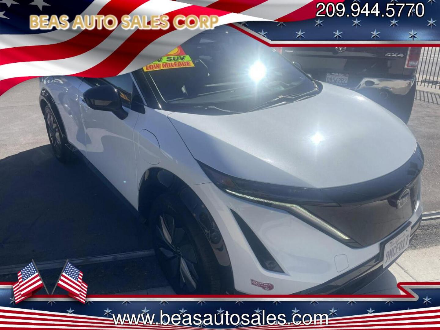 2023 Nissan Ariya Venture+ (JN1BF0BA2PM) with an ELECTRIC engine, 1A transmission, located at 744 E Miner Ave, Stockton, CA, 95202, (209) 944-5770, 37.956863, -121.282082 - PLUS TAXES AND FEES NO CHAGER AVAILABLE - Photo#0
