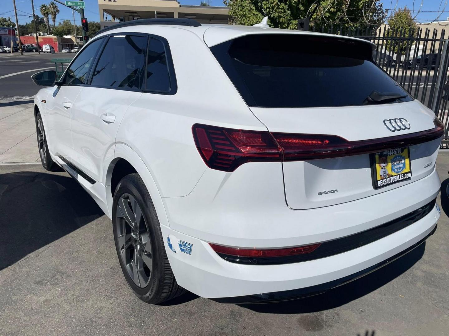 2021 Audi e-tron Progressiv (WA1AAAGE7MB) with an ELECTRIC engine, 1A transmission, located at 744 E Miner Ave, Stockton, CA, 95202, (209) 944-5770, 37.956863, -121.282082 - Photo#10