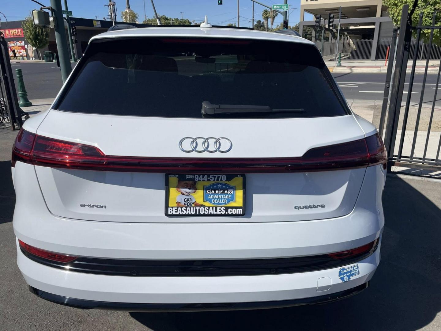 2021 Audi e-tron Progressiv (WA1AAAGE7MB) with an ELECTRIC engine, 1A transmission, located at 744 E Miner Ave, Stockton, CA, 95202, (209) 944-5770, 37.956863, -121.282082 - Photo#11