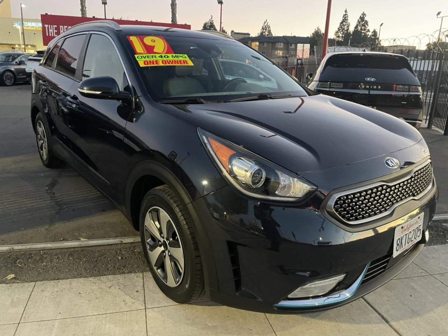 2019 Kia Niro Plug In Hybrid EX (KNDCD3LD5K5) , 6A transmission, located at 744 E Miner Ave, Stockton, CA, 95202, (209) 944-5770, 37.956863, -121.282082 - Photo#0