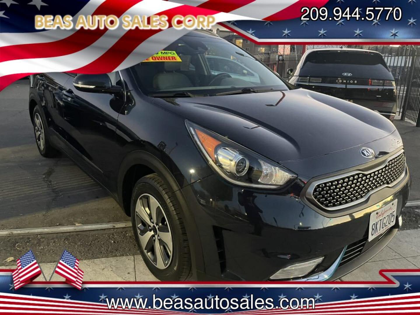 2019 Kia Niro Plug In Hybrid EX (KNDCD3LD5K5) , 6A transmission, located at 744 E Miner Ave, Stockton, CA, 95202, (209) 944-5770, 37.956863, -121.282082 - PLUS TAXES AND FEES NO CHARGER AVAILABLE- Photo#0