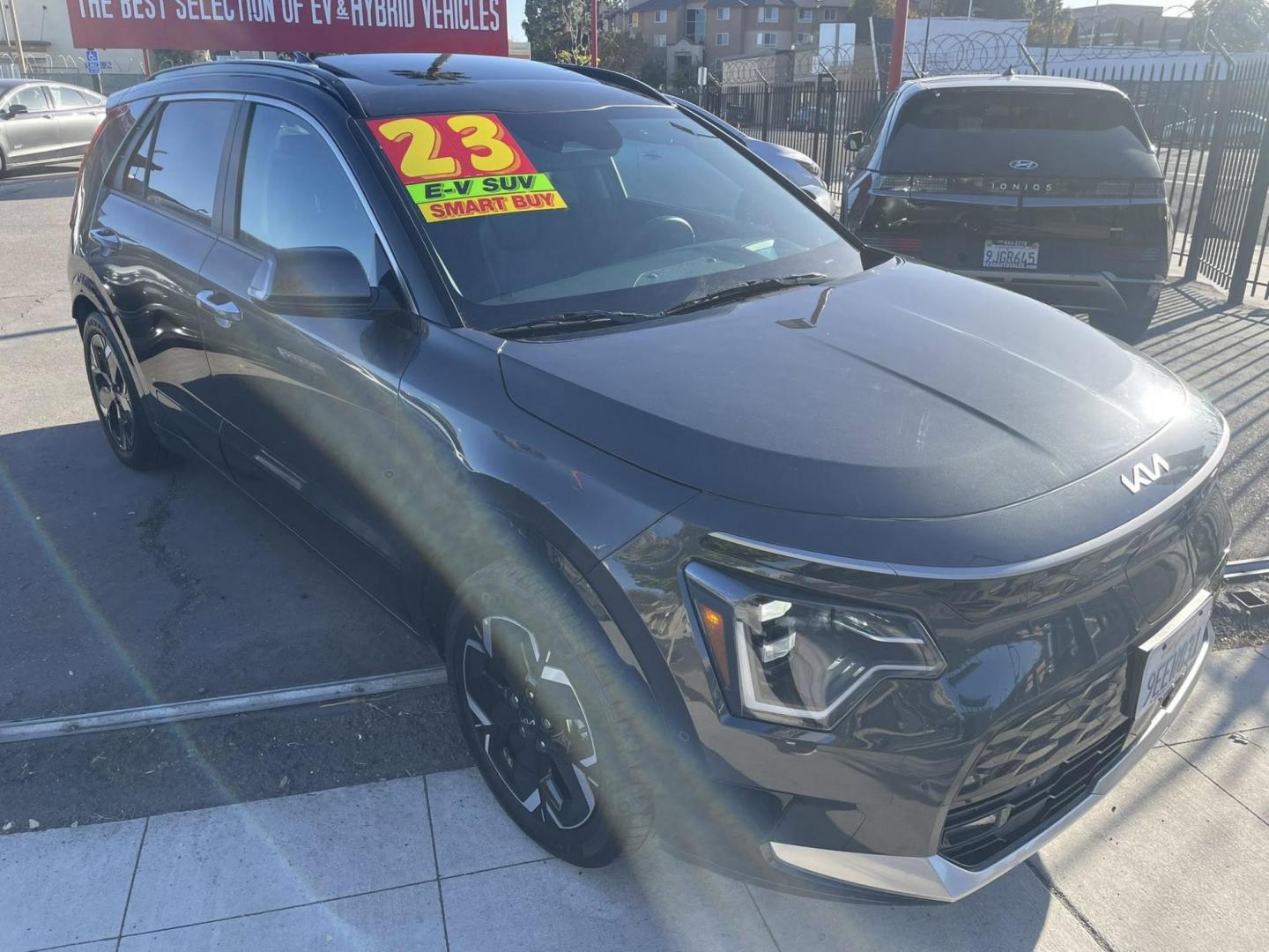 2023 Kia Niro EV Wave (KNDCT3L13P5) , 6A transmission, located at 744 E Miner Ave, Stockton, CA, 95202, (209) 944-5770, 37.956863, -121.282082 - Photo#1