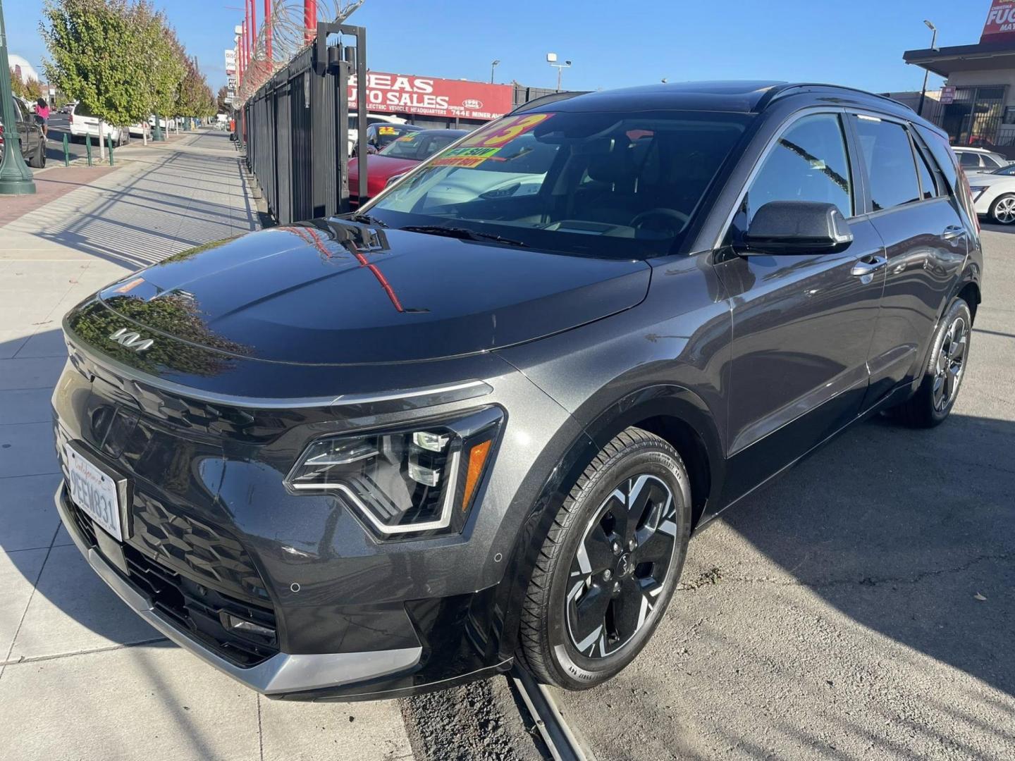 2023 Kia Niro EV Wave (KNDCT3L13P5) , 6A transmission, located at 744 E Miner Ave, Stockton, CA, 95202, (209) 944-5770, 37.956863, -121.282082 - Photo#3