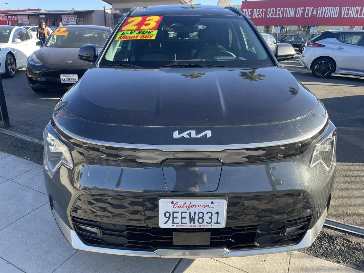 2023 Kia Niro EV Wave (KNDCT3L13P5) , 6A transmission, located at 744 E Miner Ave, Stockton, CA, 95202, (209) 944-5770, 37.956863, -121.282082 - Photo#2
