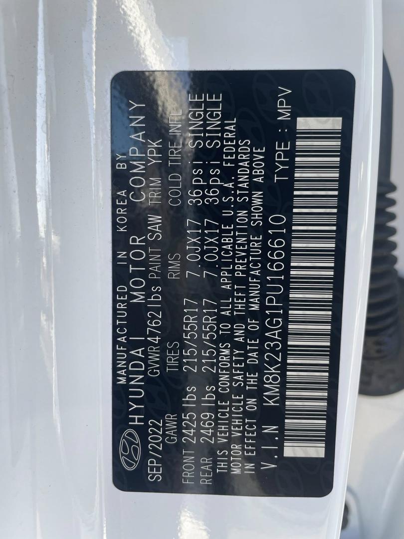 2023 Hyundai Kona EV SEL (KM8K23AG1PU) with an ELECTRIC engine, 1A transmission, located at 744 E Miner Ave, Stockton, CA, 95202, (209) 944-5770, 37.956863, -121.282082 - PLUS TAXES AND FEES - Photo#9