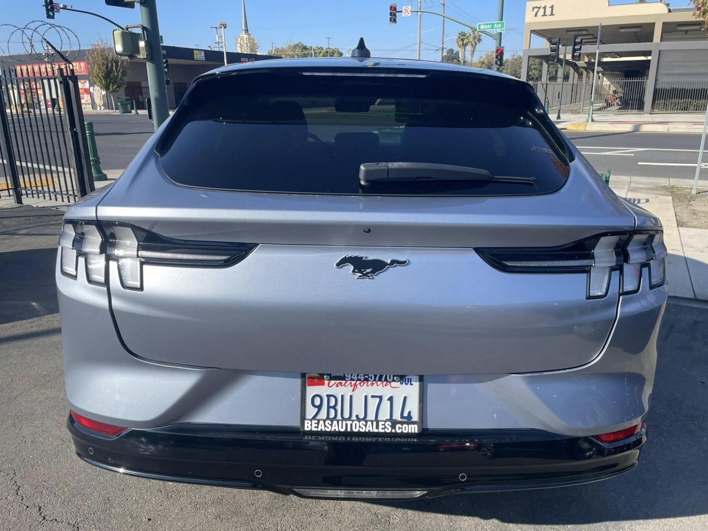 2022 Ford Mustang Mach-E Premium (3FMTK3R77NM) with an ELECTRIC engine, 1A transmission, located at 744 E Miner Ave, Stockton, CA, 95202, (209) 944-5770, 37.956863, -121.282082 - Photo#12