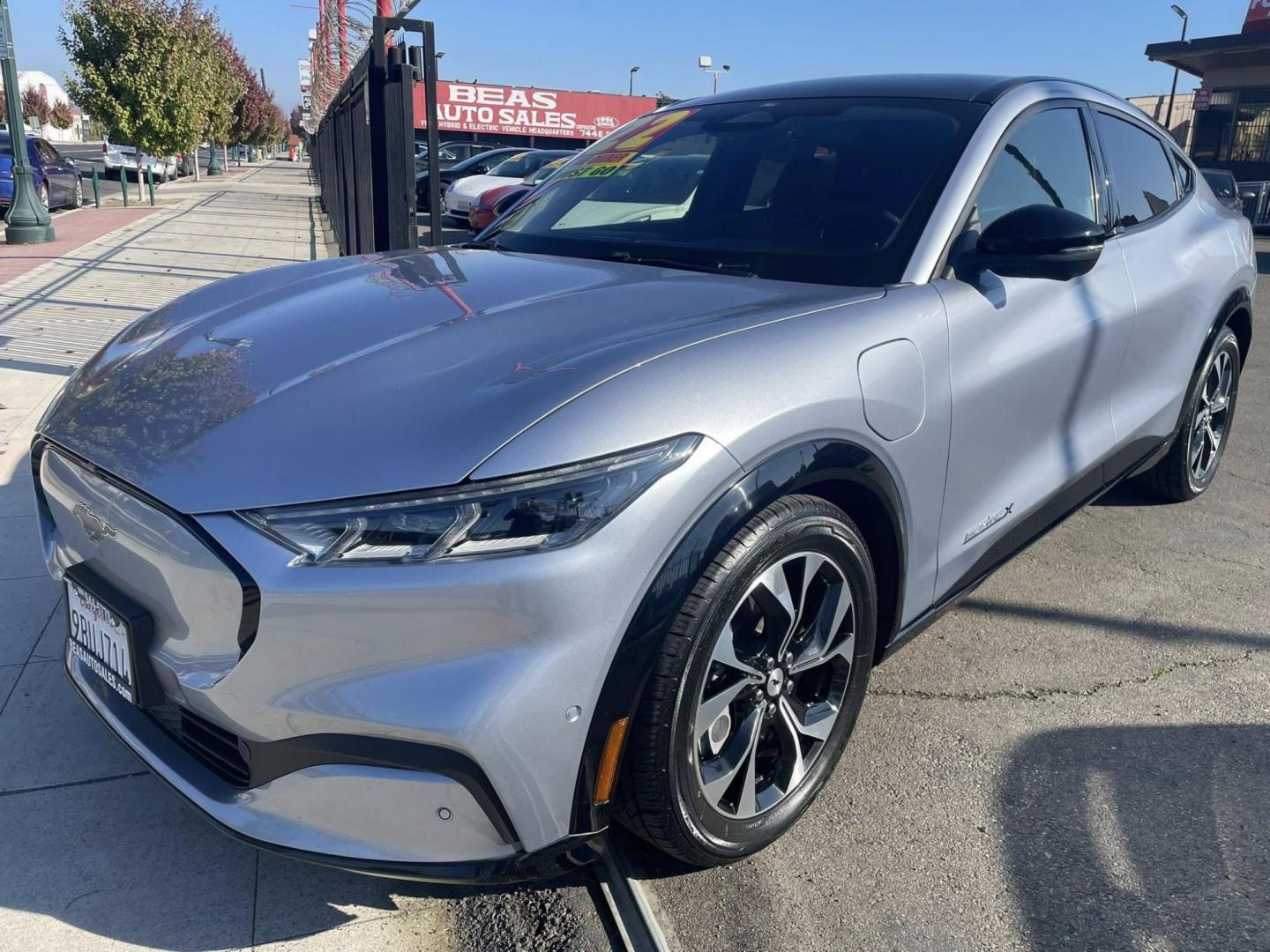 2022 Ford Mustang Mach-E Premium (3FMTK3R77NM) with an ELECTRIC engine, 1A transmission, located at 744 E Miner Ave, Stockton, CA, 95202, (209) 944-5770, 37.956863, -121.282082 - Photo#3