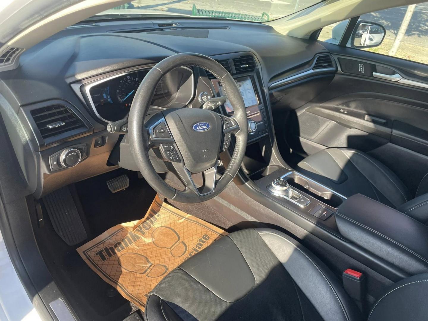 2019 Ford Fusion Energi Titanium (3FA6P0SU0KR) with an 2.0L L4 DOHC 16V HYBRID engine, CVT transmission, located at 744 E Miner Ave, Stockton, CA, 95202, (209) 944-5770, 37.956863, -121.282082 - PLUS TAXES AND FEES - Photo#6