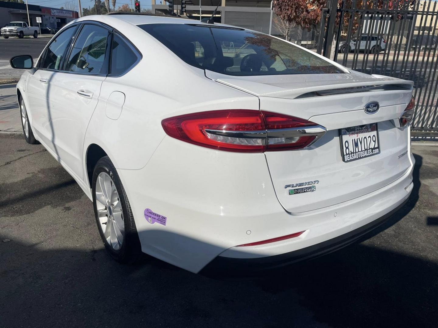 2019 Ford Fusion Energi Titanium (3FA6P0SU0KR) with an 2.0L L4 DOHC 16V HYBRID engine, CVT transmission, located at 744 E Miner Ave, Stockton, CA, 95202, (209) 944-5770, 37.956863, -121.282082 - PLUS TAXES AND FEES - Photo#9