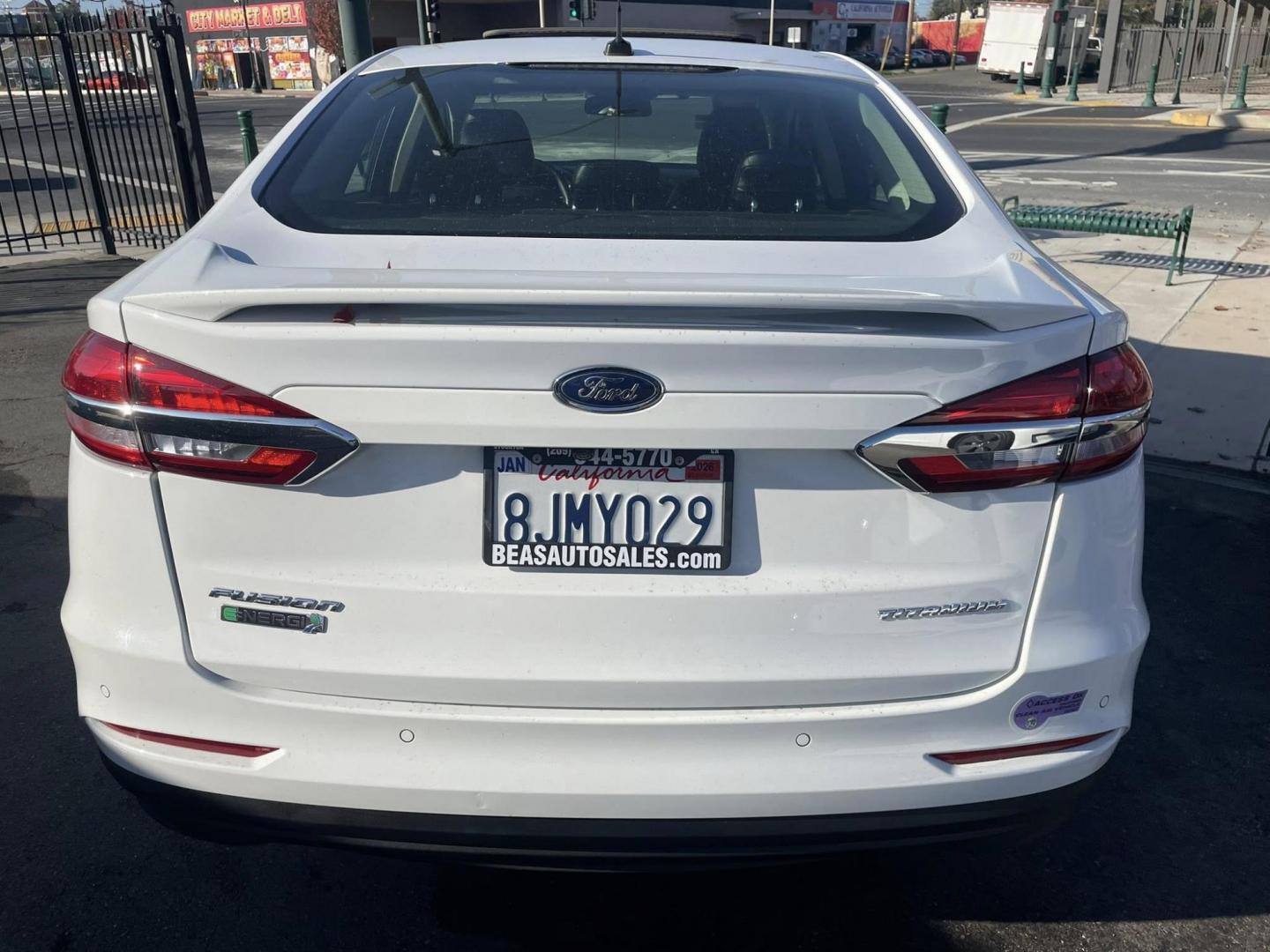 2019 Ford Fusion Energi Titanium (3FA6P0SU0KR) with an 2.0L L4 DOHC 16V HYBRID engine, CVT transmission, located at 744 E Miner Ave, Stockton, CA, 95202, (209) 944-5770, 37.956863, -121.282082 - PLUS TAXES AND FEES - Photo#10