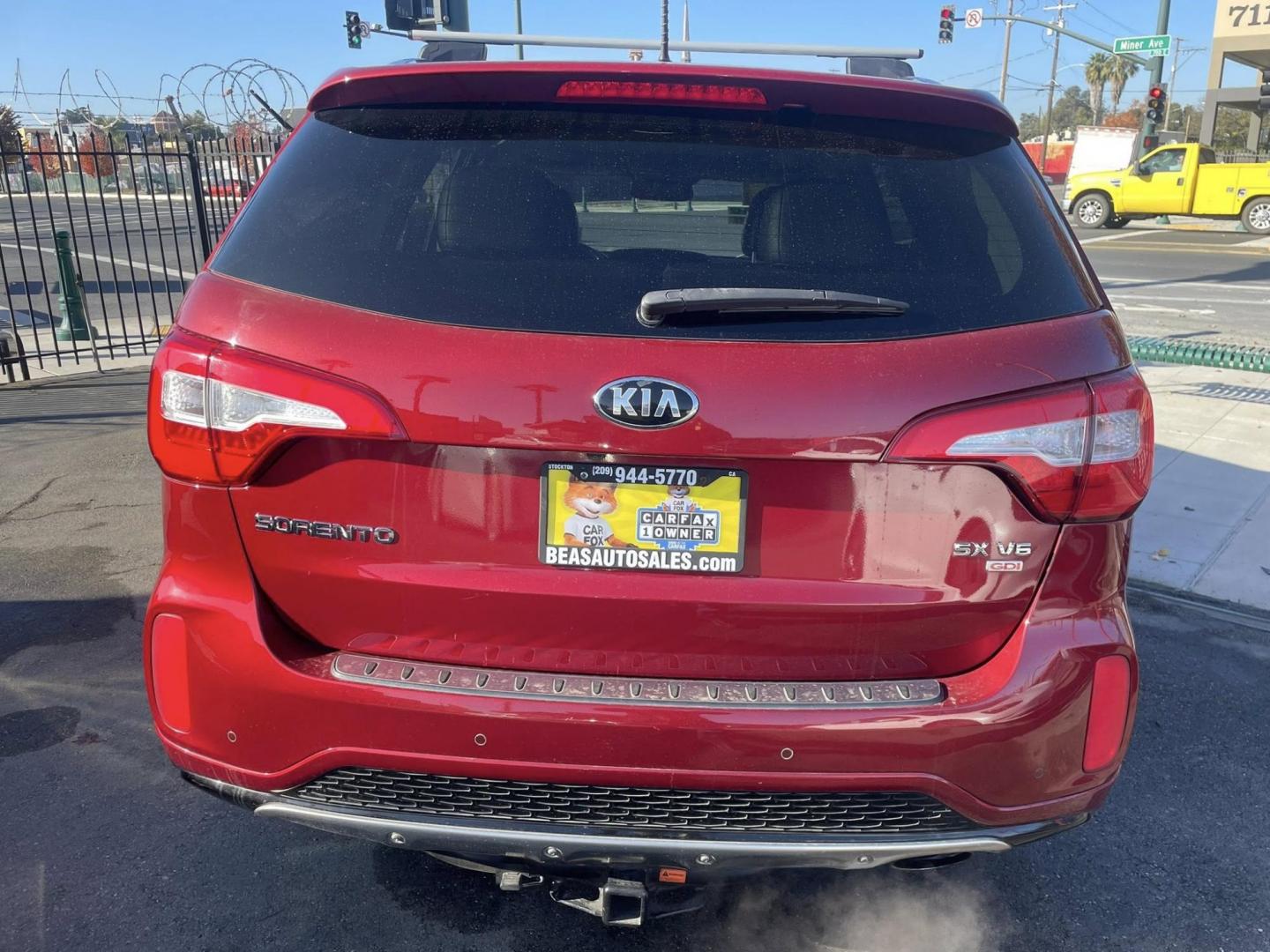 2014 Kia Sorento SX V6 FWD (5XYKW4A77EG) with an 3.3L V6 DOHC 24V engine, 6-Speed Automatic transmission, located at 744 E Miner Ave, Stockton, CA, 95202, (209) 944-5770, 37.956863, -121.282082 - PLUS TAXES AND FEES - Photo#13