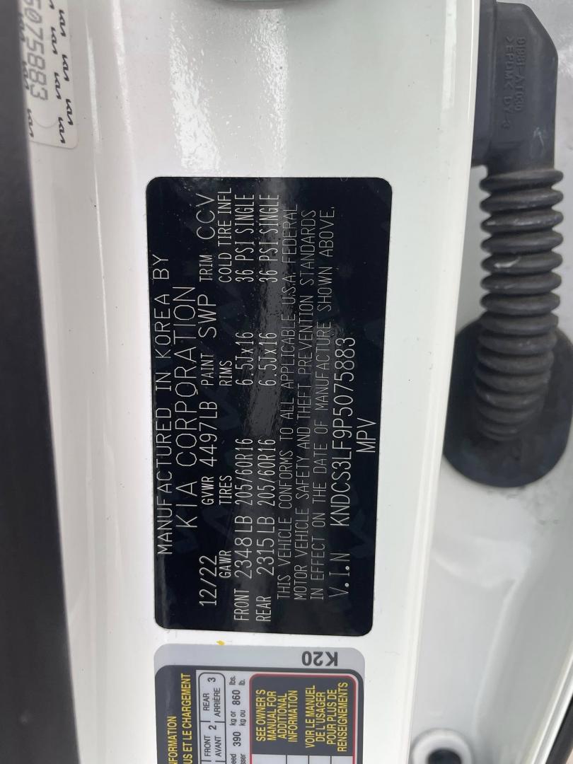 2023 Kia Niro EX (KNDCS3LF9P5) with an 1.6L L4 DOHC 16V HYBRID engine, 6A transmission, located at 744 E Miner Ave, Stockton, CA, 95202, (209) 944-5770, 37.956863, -121.282082 - PLUS TAXES AND FEES - Photo#14