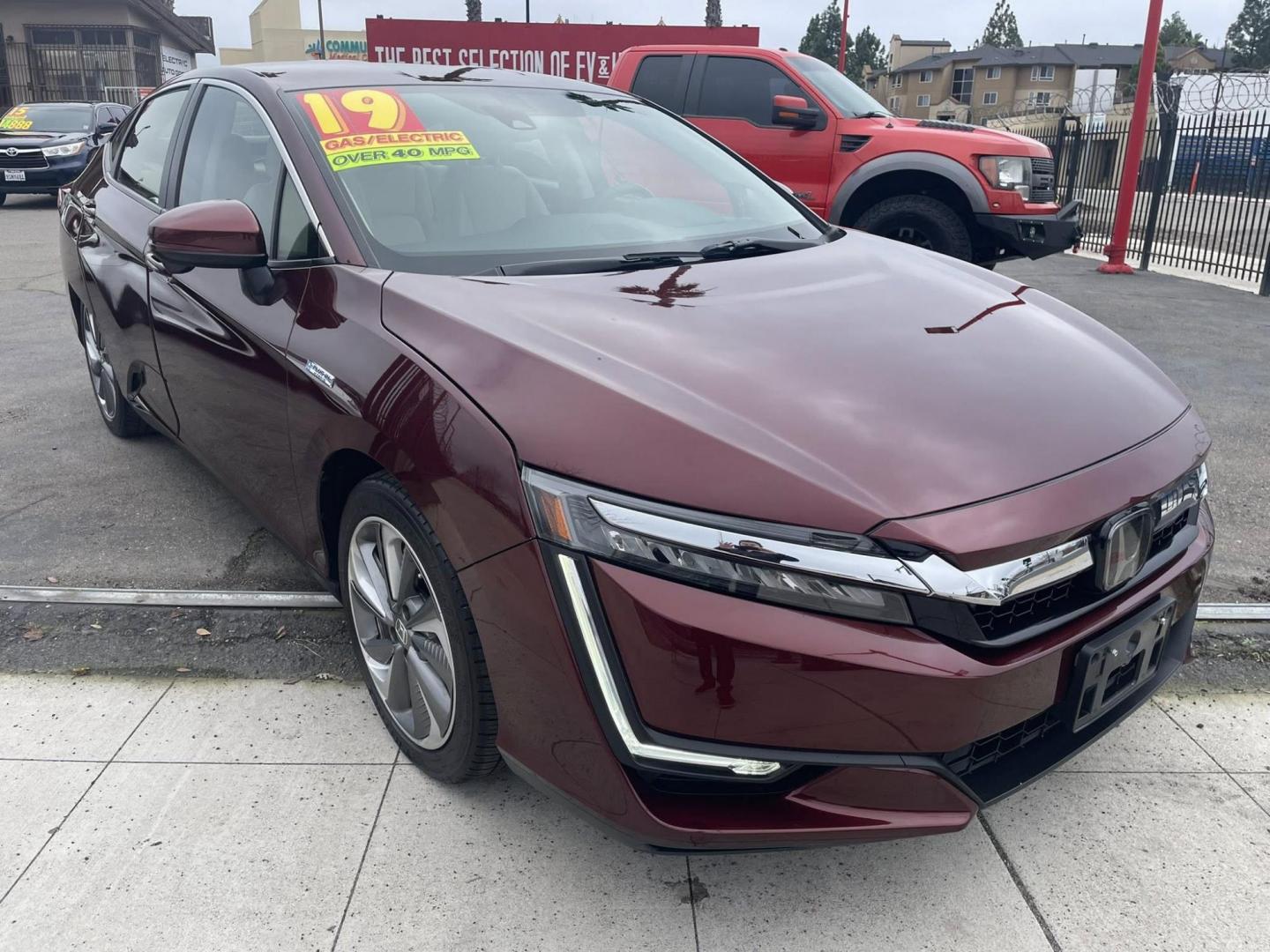 2019 Honda Clarity Touring Plug-In Hybrid (JHMZC5F38KC) with an 1.5L L4 DOHC 16V HYBRID engine, CVT transmission, located at 744 E Miner Ave, Stockton, CA, 95202, (209) 944-5770, 37.956863, -121.282082 - PLUS TAXES AND FEES - Photo#0