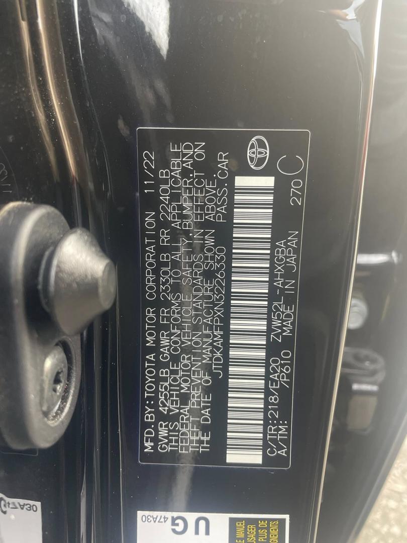 2022 Toyota Prius Prime LE (JTDKAMFPXN3) with an 1.8L L4 DOHC 16V HYBRID engine, CVT transmission, located at 744 E Miner Ave, Stockton, CA, 95202, (209) 944-5770, 37.956863, -121.282082 - PLUS TAXES AND FEES - Photo#12