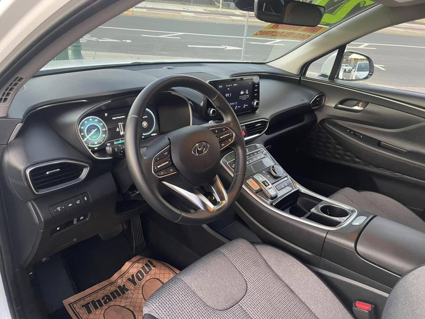 2022 Hyundai Santa Fe Plug-In Hybrid SEL (KM8S6DA22NU) with an 1.6L L4 DOHC 16V HYBRID engine, 6A transmission, located at 744 E Miner Ave, Stockton, CA, 95202, (209) 944-5770, 37.956863, -121.282082 - PLUS TAXES AND FEES - Photo#6