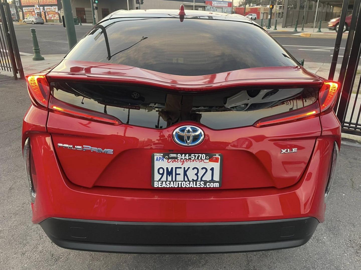2020 Toyota Prius Prime XLE (JTDKARFP6L3) with an 1.8L L4 DOHC 16V HYBRID engine, CVT transmission, located at 744 E Miner Ave, Stockton, CA, 95202, (209) 944-5770, 37.956863, -121.282082 - PLUS TAXES AND FEES - Photo#9