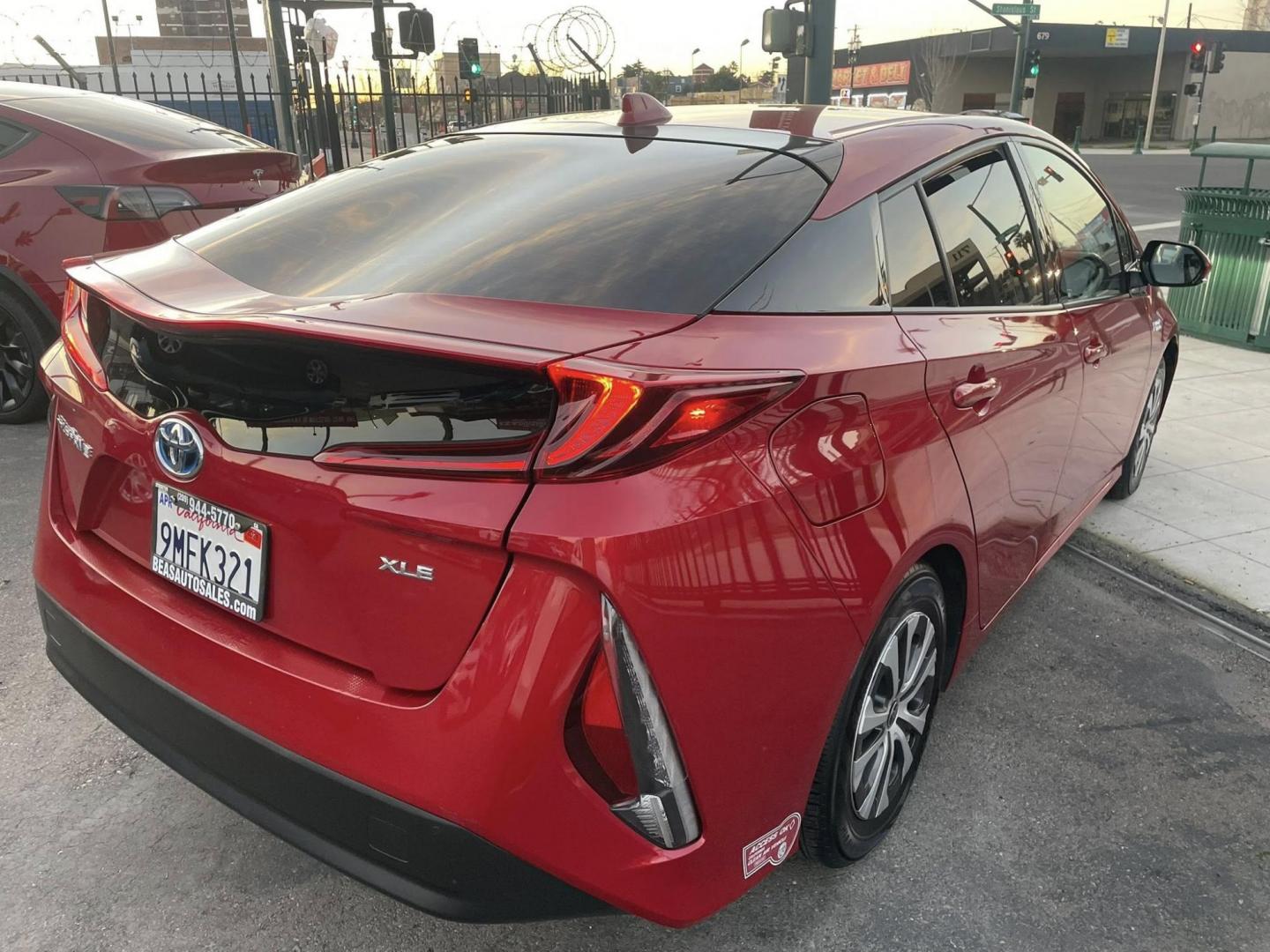 2020 Toyota Prius Prime XLE (JTDKARFP6L3) with an 1.8L L4 DOHC 16V HYBRID engine, CVT transmission, located at 744 E Miner Ave, Stockton, CA, 95202, (209) 944-5770, 37.956863, -121.282082 - PLUS TAXES AND FEES - Photo#10