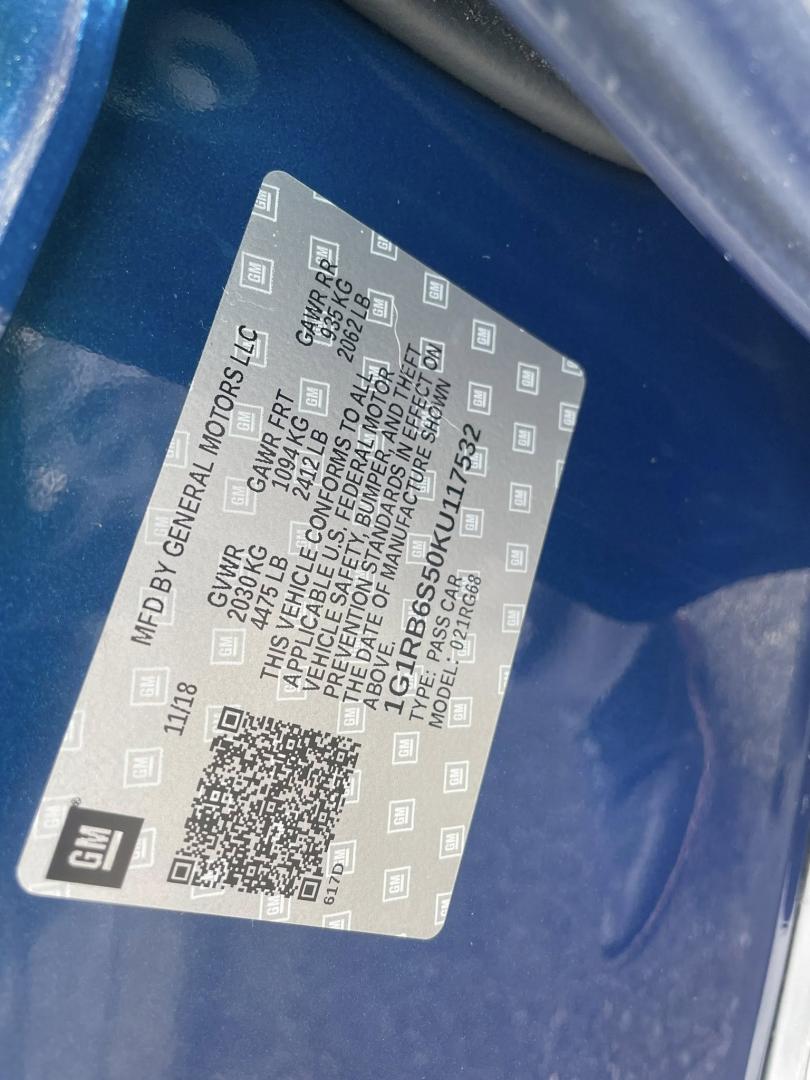 2019 Chevrolet Volt Premier w/ Standard Emission Package (1G1RB6S50KU) with an 1.5L L4 DOHC 16V engine, CVT transmission, located at 744 E Miner Ave, Stockton, CA, 95202, (209) 944-5770, 37.956863, -121.282082 - PLUS TAXES AND FEES - Photo#13