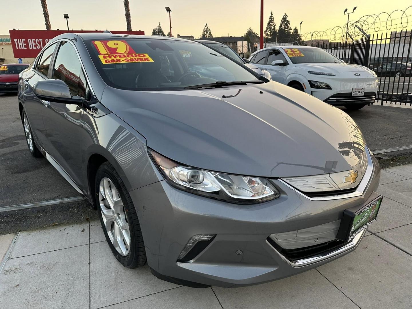 2019 Chevrolet Volt Premier (1G1RD6S55KU) with an 1.5L L4 DOHC 16V engine, CVT transmission, located at 744 E Miner Ave, Stockton, CA, 95202, (209) 944-5770, 37.956863, -121.282082 - PLUS TAXES AND FEES - Photo#1