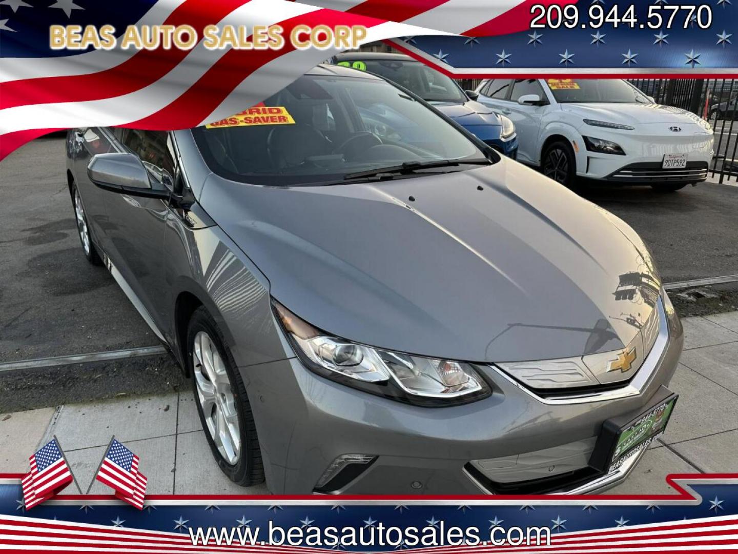 2019 Chevrolet Volt Premier (1G1RD6S55KU) with an 1.5L L4 DOHC 16V engine, CVT transmission, located at 744 E Miner Ave, Stockton, CA, 95202, (209) 944-5770, 37.956863, -121.282082 - PLUS TAXES AND FEES - Photo#0