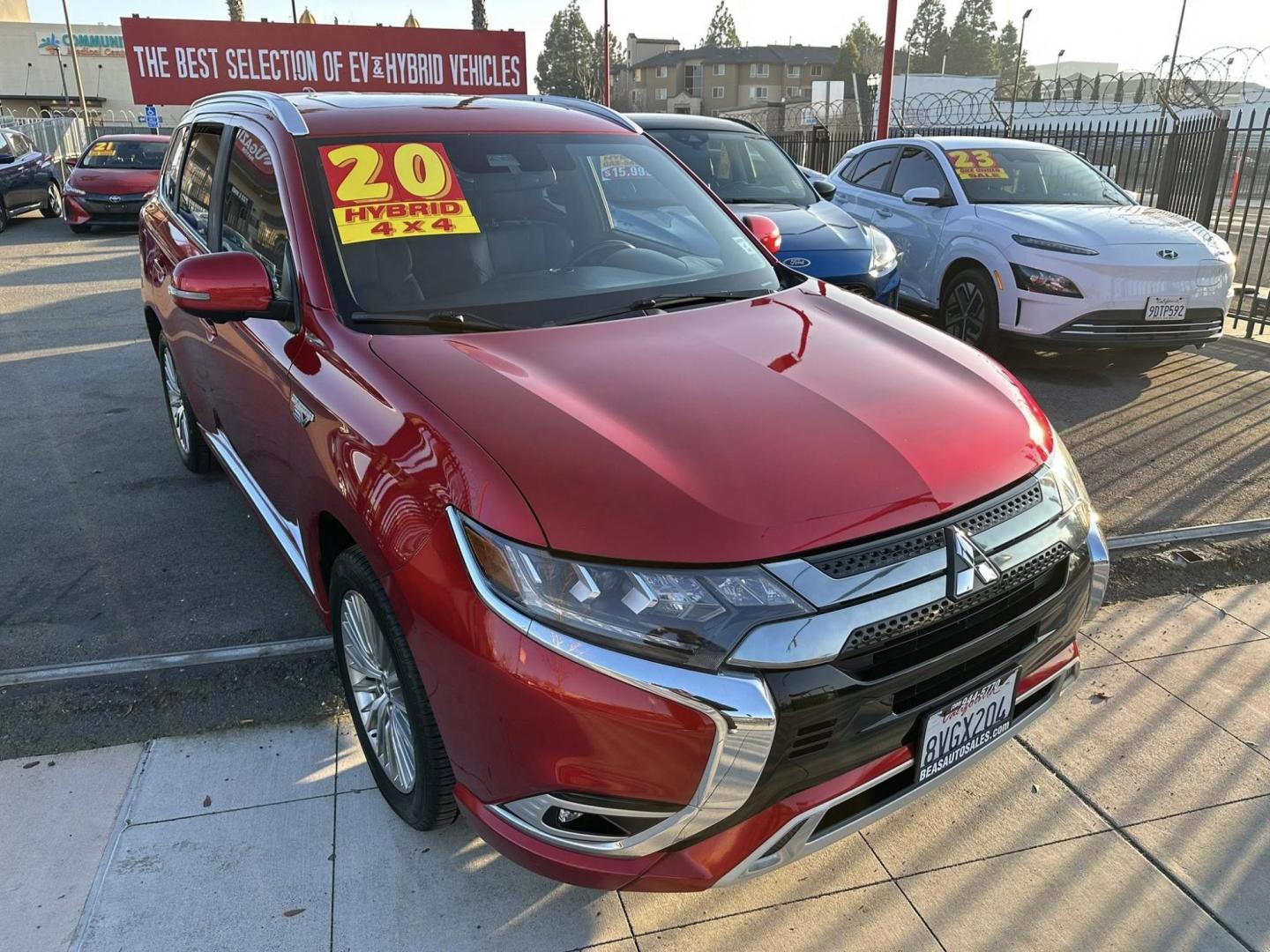 2020 Mitsubishi Outlander PHEV GT (JA4J24A55LZ) with an 2.0L L4 DOHC 16V HYBRID engine, 1A transmission, located at 744 E Miner Ave, Stockton, CA, 95202, (209) 944-5770, 37.956863, -121.282082 - PLUS TAXES AND FEES - Photo#1