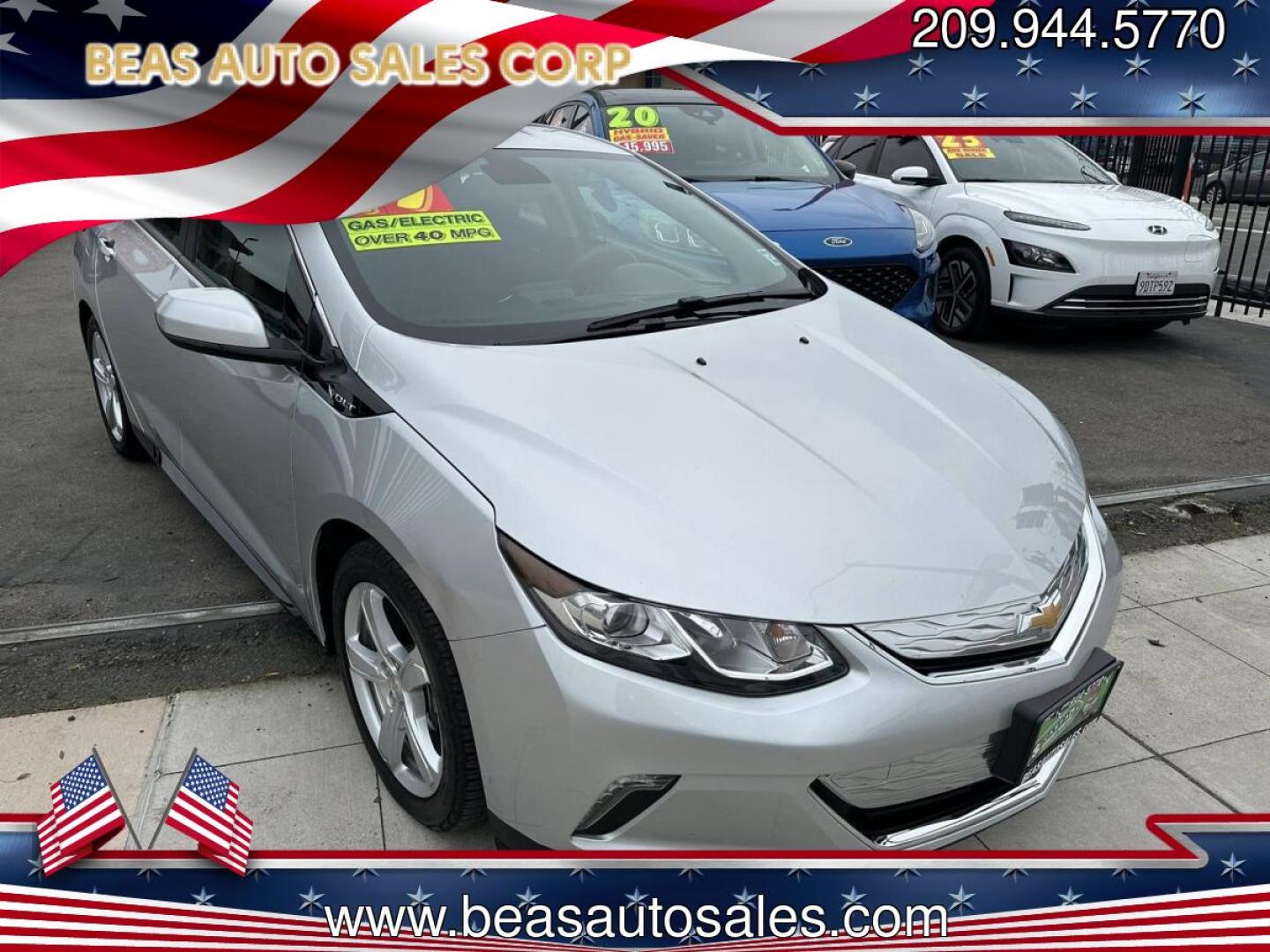 2019 Chevrolet Volt LT (1G1RC6S51KU) with an 1.5L L4 DOHC 16V engine, CVT transmission, located at 744 E Miner Ave, Stockton, CA, 95202, (209) 944-5770, 37.956863, -121.282082 - PLUS TAXES AND FEES - Photo#0