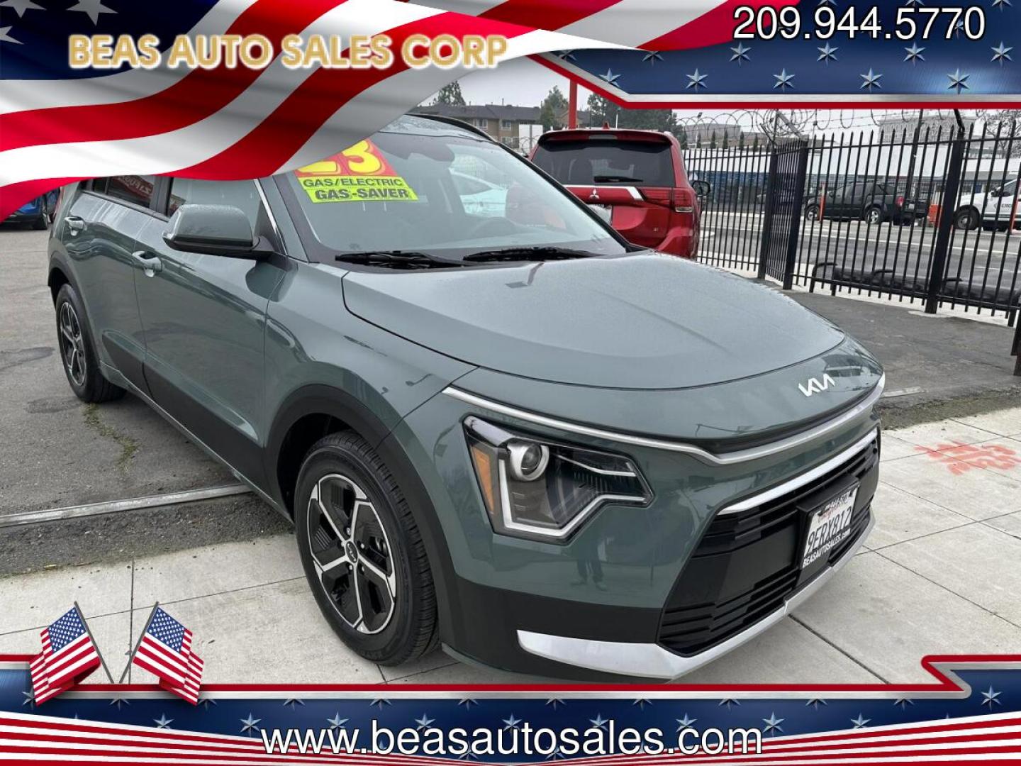 2023 Kia Niro EX (KNDCS3LF6P5) with an 1.6L L4 DOHC 16V HYBRID engine, 6A transmission, located at 744 E Miner Ave, Stockton, CA, 95202, (209) 944-5770, 37.956863, -121.282082 - Photo#0