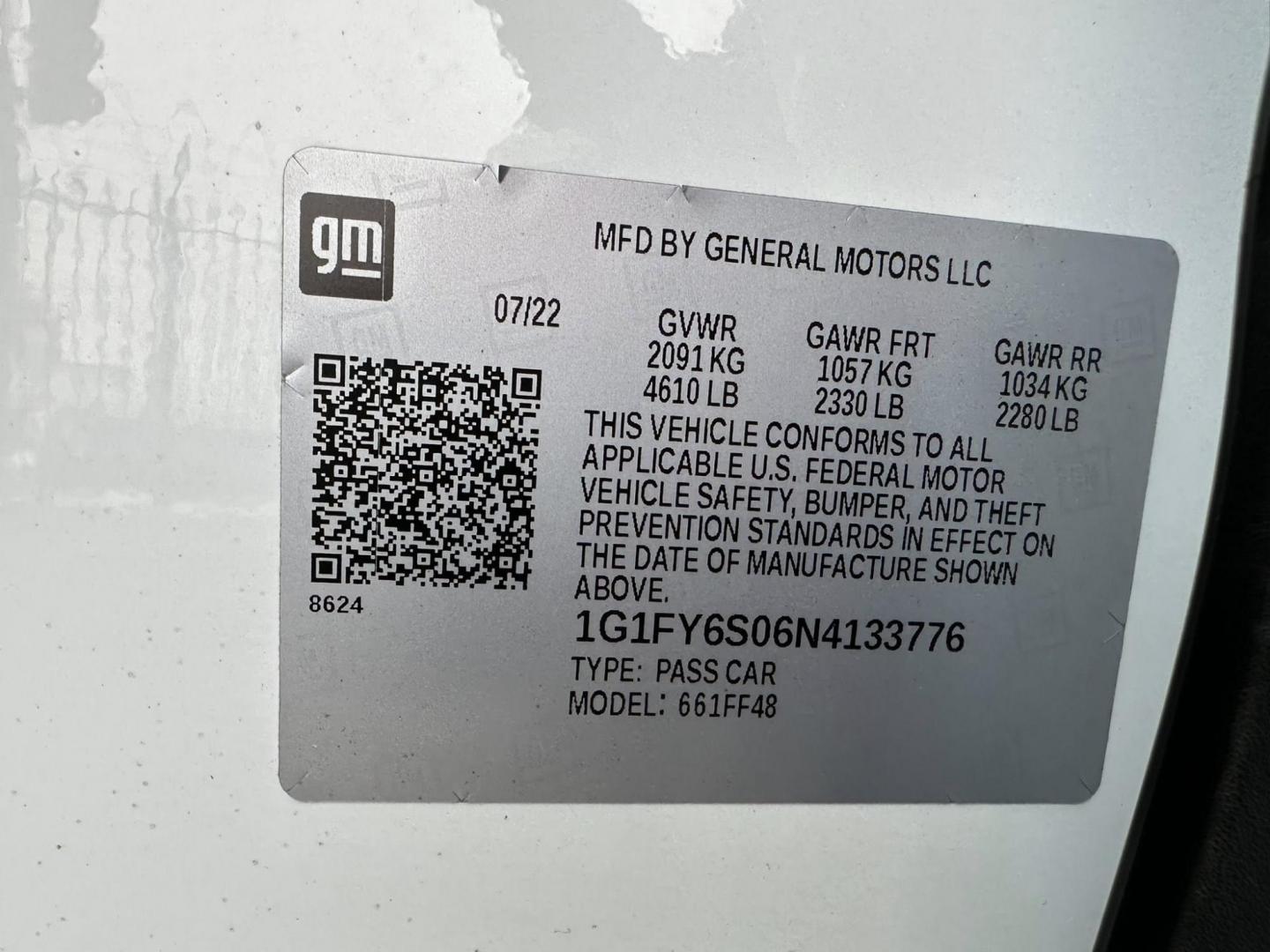 2022 Chevrolet Bolt EV 1LT (1G1FY6S06N4) with an ELECTRIC engine, 1A transmission, located at 744 E Miner Ave, Stockton, CA, 95202, (209) 944-5770, 37.956863, -121.282082 - Photo#12