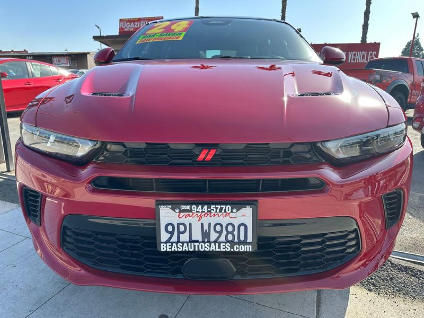 2024 Dodge Hornet R/T (ZACPDFDWXR3) with an 1.3L L4 DOHC 16V HYBRID engine, 9A transmission, located at 744 E Miner Ave, Stockton, CA, 95202, (209) 944-5770, 37.956863, -121.282082 - PLUS TAXES AND FEES - Photo#2