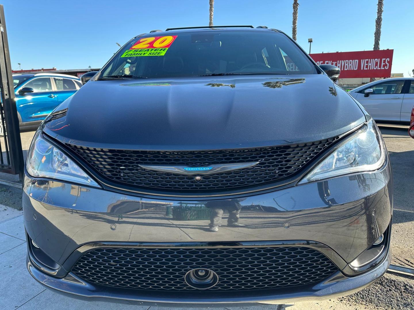 2020 Chrysler Pacifica Hybrid Limited (2C4RC1N72LR) with an 3.6L V6 DOHC 24V HYBRID engine, CVT transmission, located at 744 E Miner Ave, Stockton, CA, 95202, (209) 944-5770, 37.956863, -121.282082 - Photo#2