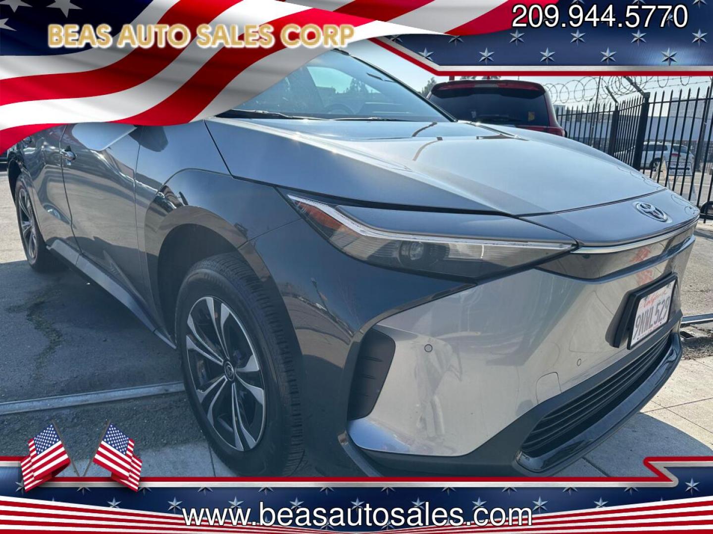 2024 Toyota bZ4X XLE (JTMAAAAAXRA) with an ELECTRIC engine, 1A transmission, located at 744 E Miner Ave, Stockton, CA, 95202, (209) 944-5770, 37.956863, -121.282082 - PLUS TAXES AND FEES- Photo#0