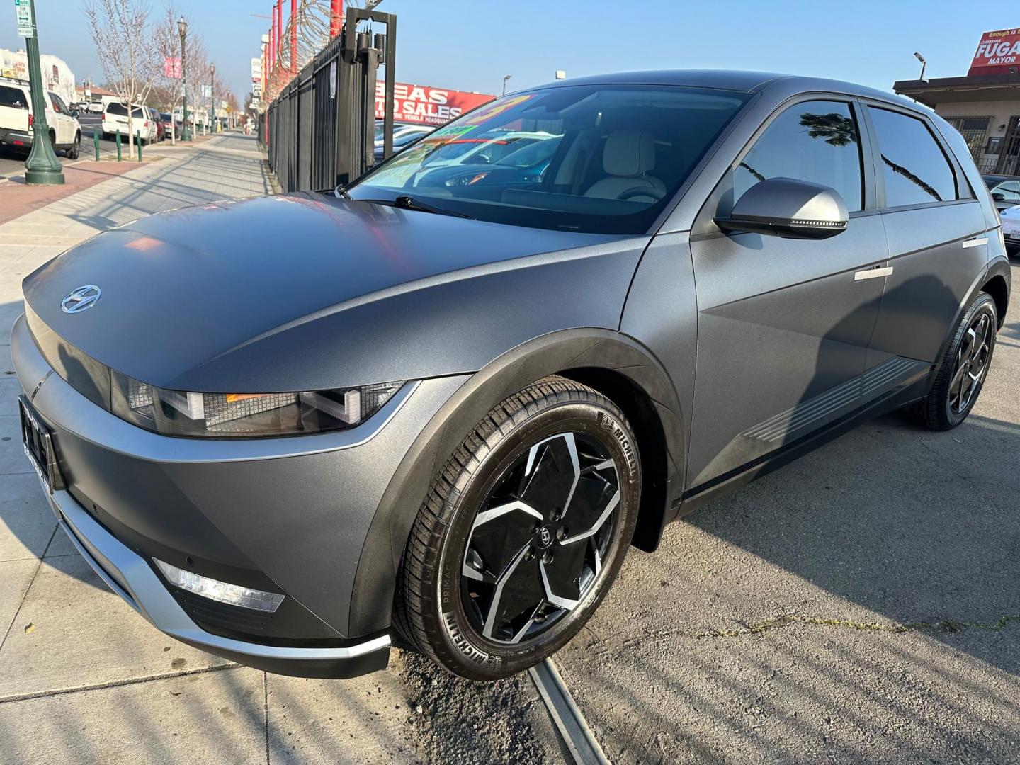 2023 Hyundai Ioniq 5 SEL AWD (KM8KNDAF3PU) with an ELECTRIC engine, 1A transmission, located at 744 E Miner Ave, Stockton, CA, 95202, (209) 944-5770, 37.956863, -121.282082 - Photo#3