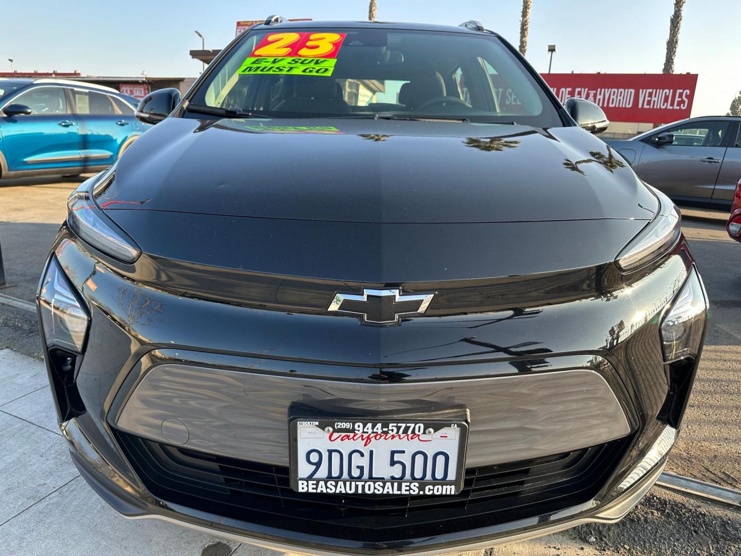 2023 Chevrolet Bolt EV 1LT (1G1FY6S05P4) with an ELECTRIC engine, 1A transmission, located at 744 E Miner Ave, Stockton, CA, 95202, (209) 944-5770, 37.956863, -121.282082 - Photo#2
