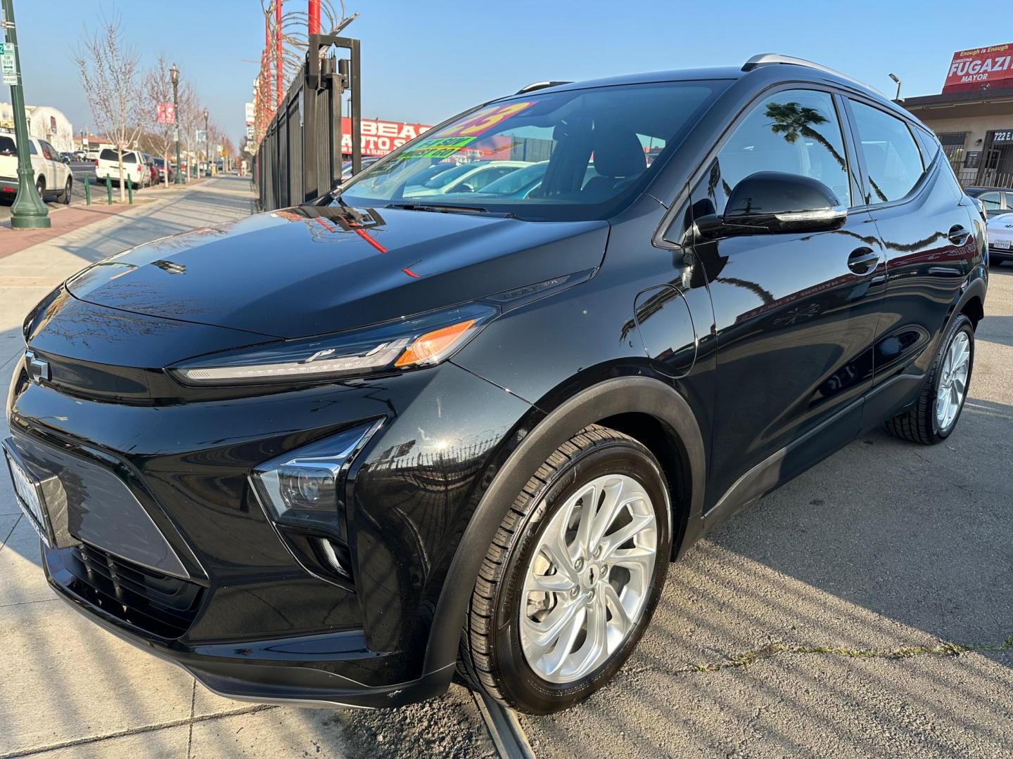 2023 Chevrolet Bolt EV 1LT (1G1FY6S05P4) with an ELECTRIC engine, 1A transmission, located at 744 E Miner Ave, Stockton, CA, 95202, (209) 944-5770, 37.956863, -121.282082 - Photo#3