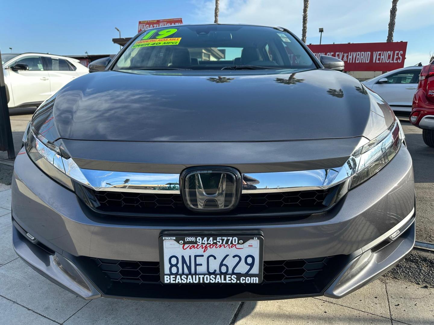 2019 Honda Clarity Plug-In Hybrid (JHMZC5F19KC) with an 1.5L L4 DOHC 16V HYBRID engine, CVT transmission, located at 744 E Miner Ave, Stockton, CA, 95202, (209) 944-5770, 37.956863, -121.282082 - Photo#2