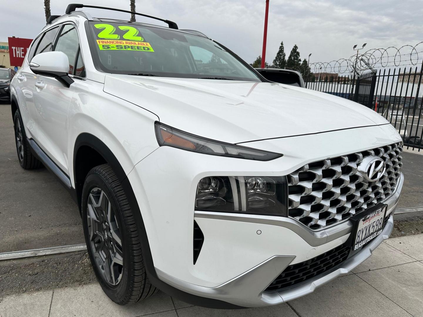 2022 Hyundai Santa Fe Plug-In Hybrid Limited (KM8S7DA20NU) with an 1.6L L4 DOHC 16V HYBRID engine, 6A transmission, located at 744 E Miner Ave, Stockton, CA, 95202, (209) 944-5770, 37.956863, -121.282082 - Photo#0