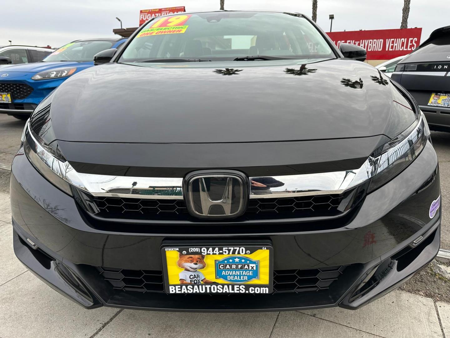 2019 Honda Clarity Plug-In Hybrid (JHMZC5F14KC) with an 1.5L L4 DOHC 16V HYBRID engine, CVT transmission, located at 744 E Miner Ave, Stockton, CA, 95202, (209) 944-5770, 37.956863, -121.282082 - Photo#2