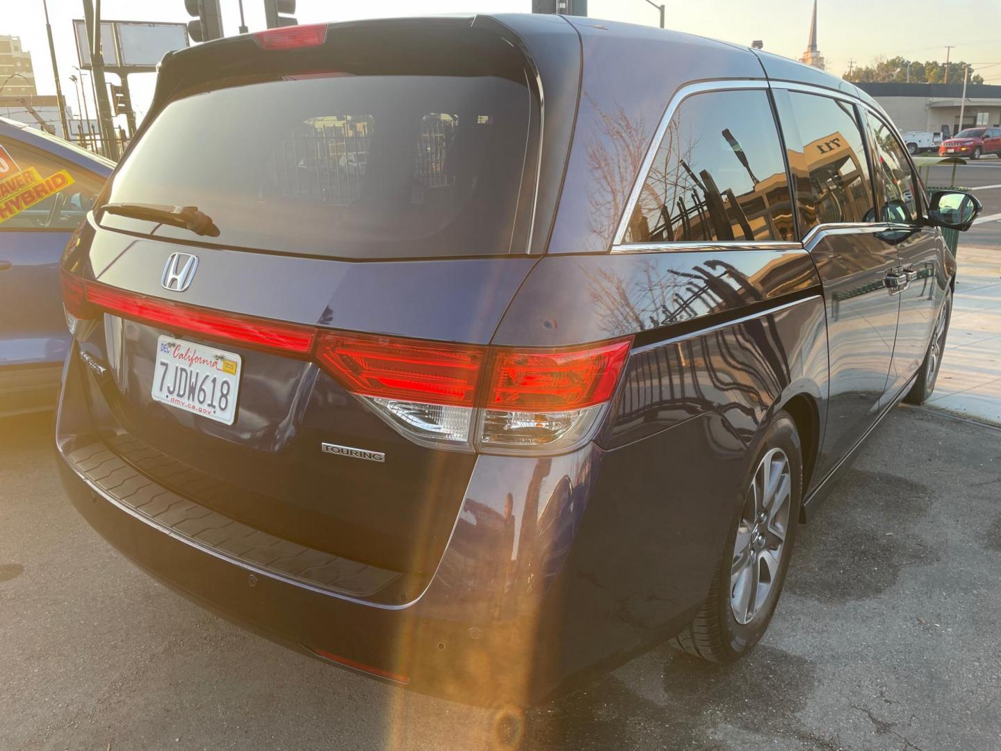 2015 Honda Odyssey Touring (5FNRL5H92FB) with an 3.5L V6 SOHC 24V engine, 6-Speed Automatic transmission, located at 744 E Miner Ave, Stockton, CA, 95202, (209) 944-5770, 37.956863, -121.282082 - Photo#6