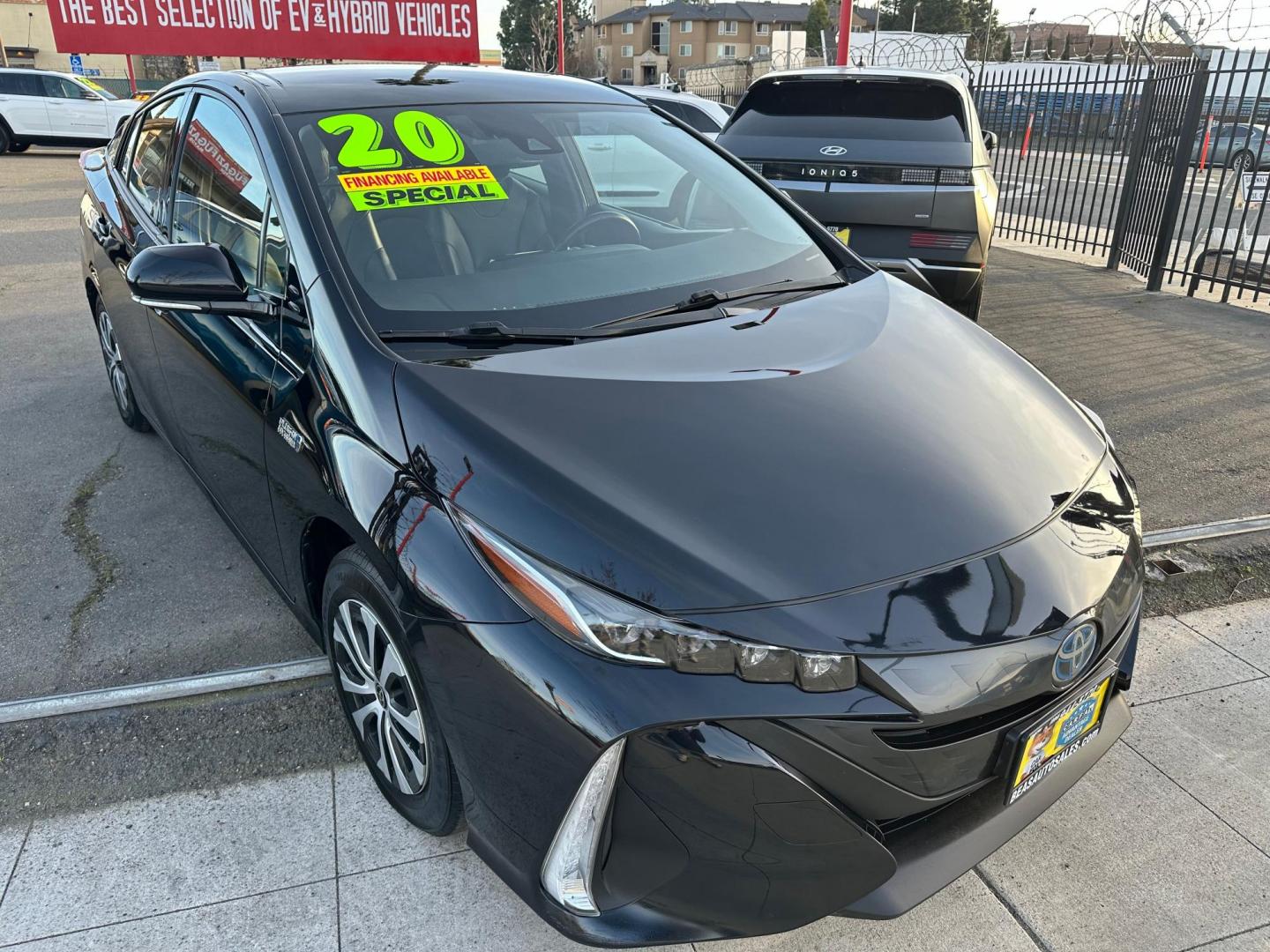 2020 Toyota Prius Prime XLE (JTDKARFP2L3) with an 1.8L L4 DOHC 16V HYBRID engine, CVT transmission, located at 744 E Miner Ave, Stockton, CA, 95202, (209) 944-5770, 37.956863, -121.282082 - Photo#1