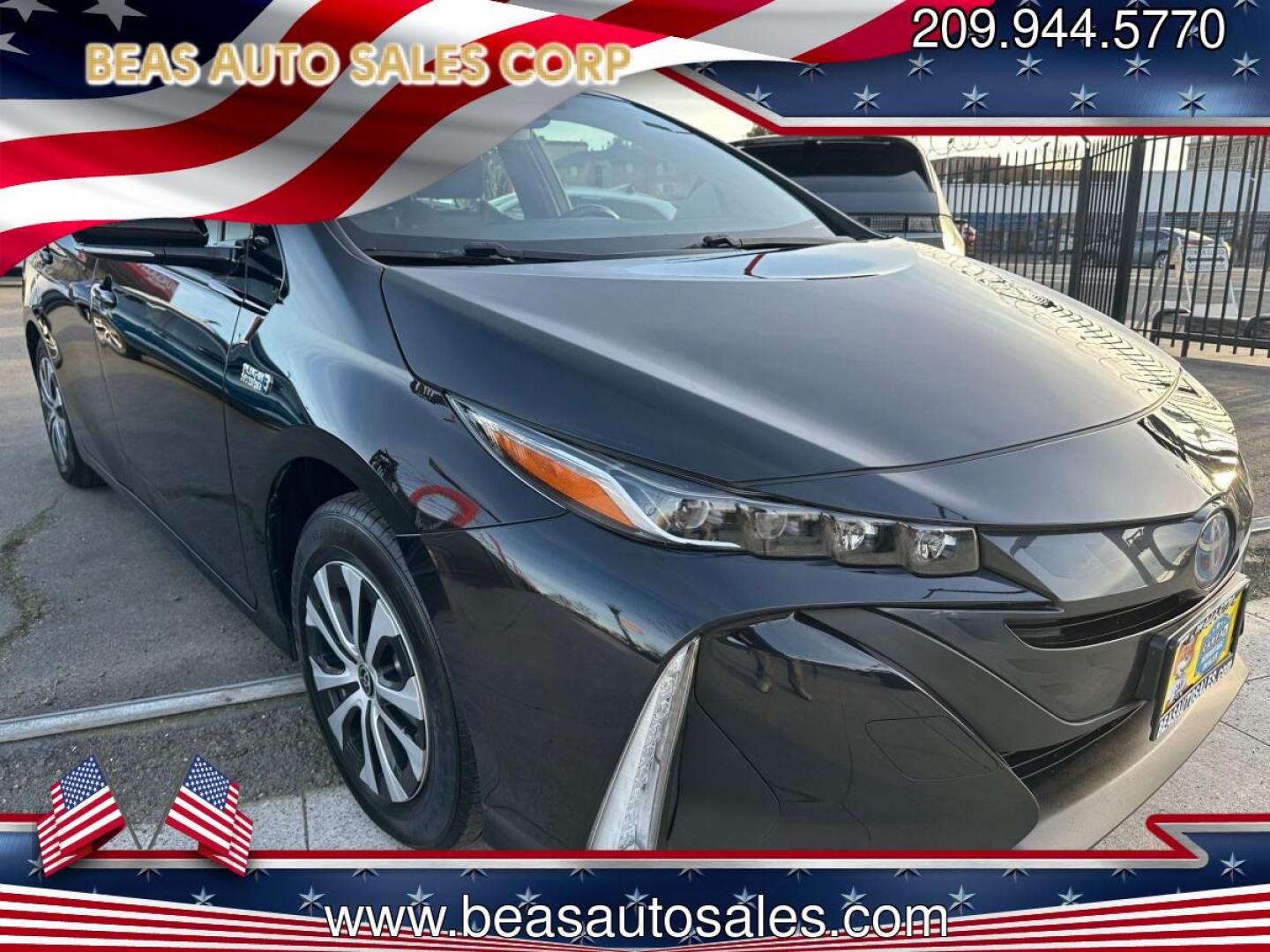 2020 Toyota Prius Prime XLE (JTDKARFP2L3) with an 1.8L L4 DOHC 16V HYBRID engine, CVT transmission, located at 744 E Miner Ave, Stockton, CA, 95202, (209) 944-5770, 37.956863, -121.282082- Photo#0