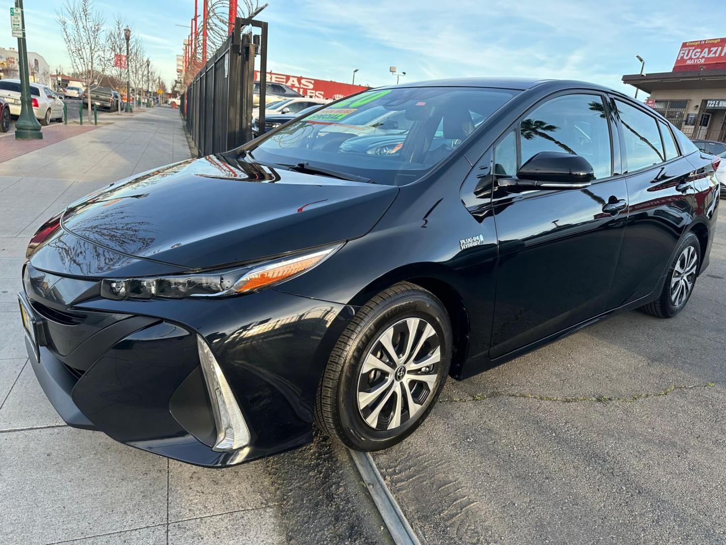 2020 Toyota Prius Prime XLE (JTDKARFP2L3) with an 1.8L L4 DOHC 16V HYBRID engine, CVT transmission, located at 744 E Miner Ave, Stockton, CA, 95202, (209) 944-5770, 37.956863, -121.282082 - Photo#3
