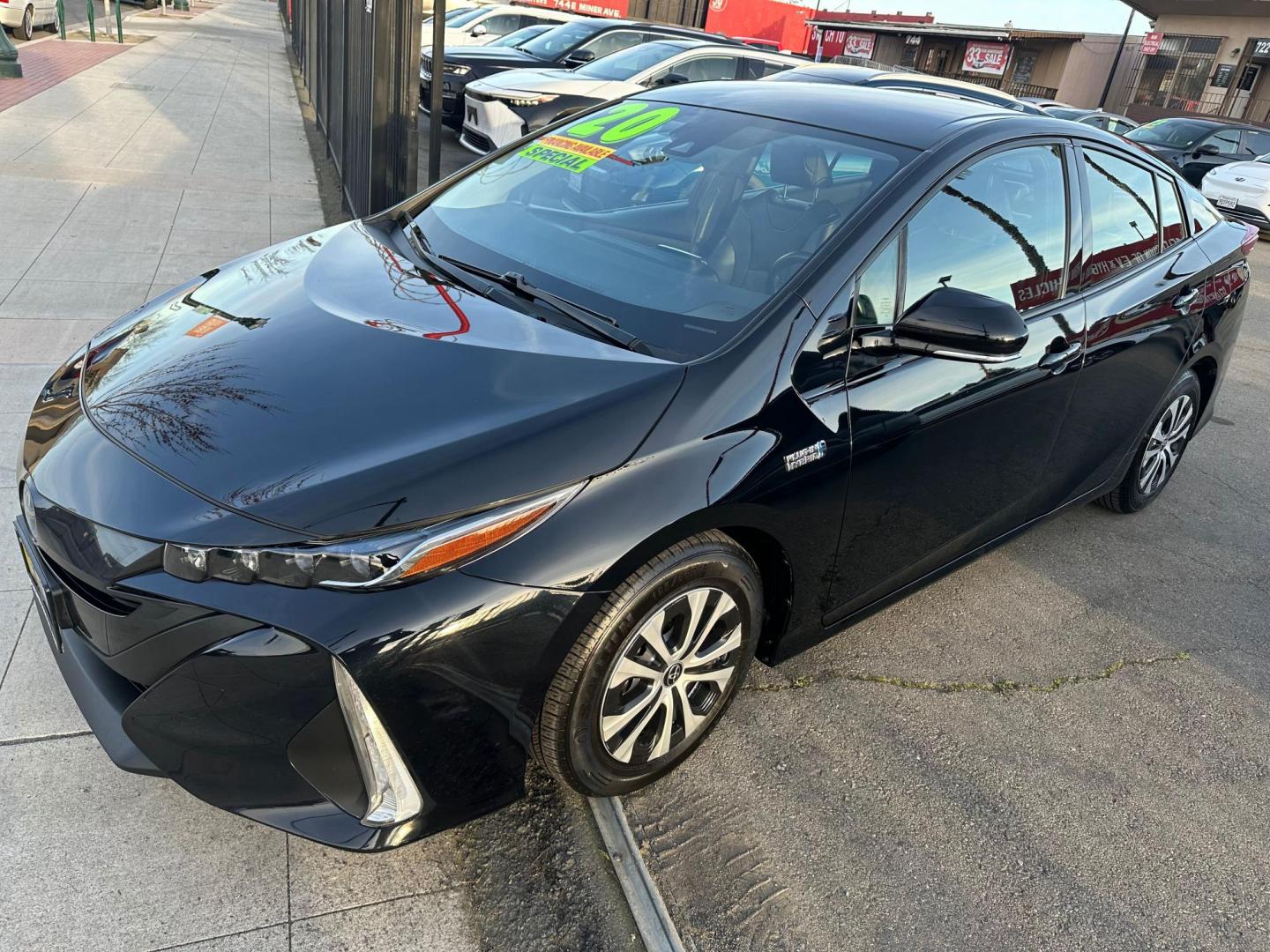 2020 Toyota Prius Prime XLE (JTDKARFP2L3) with an 1.8L L4 DOHC 16V HYBRID engine, CVT transmission, located at 744 E Miner Ave, Stockton, CA, 95202, (209) 944-5770, 37.956863, -121.282082 - Photo#4