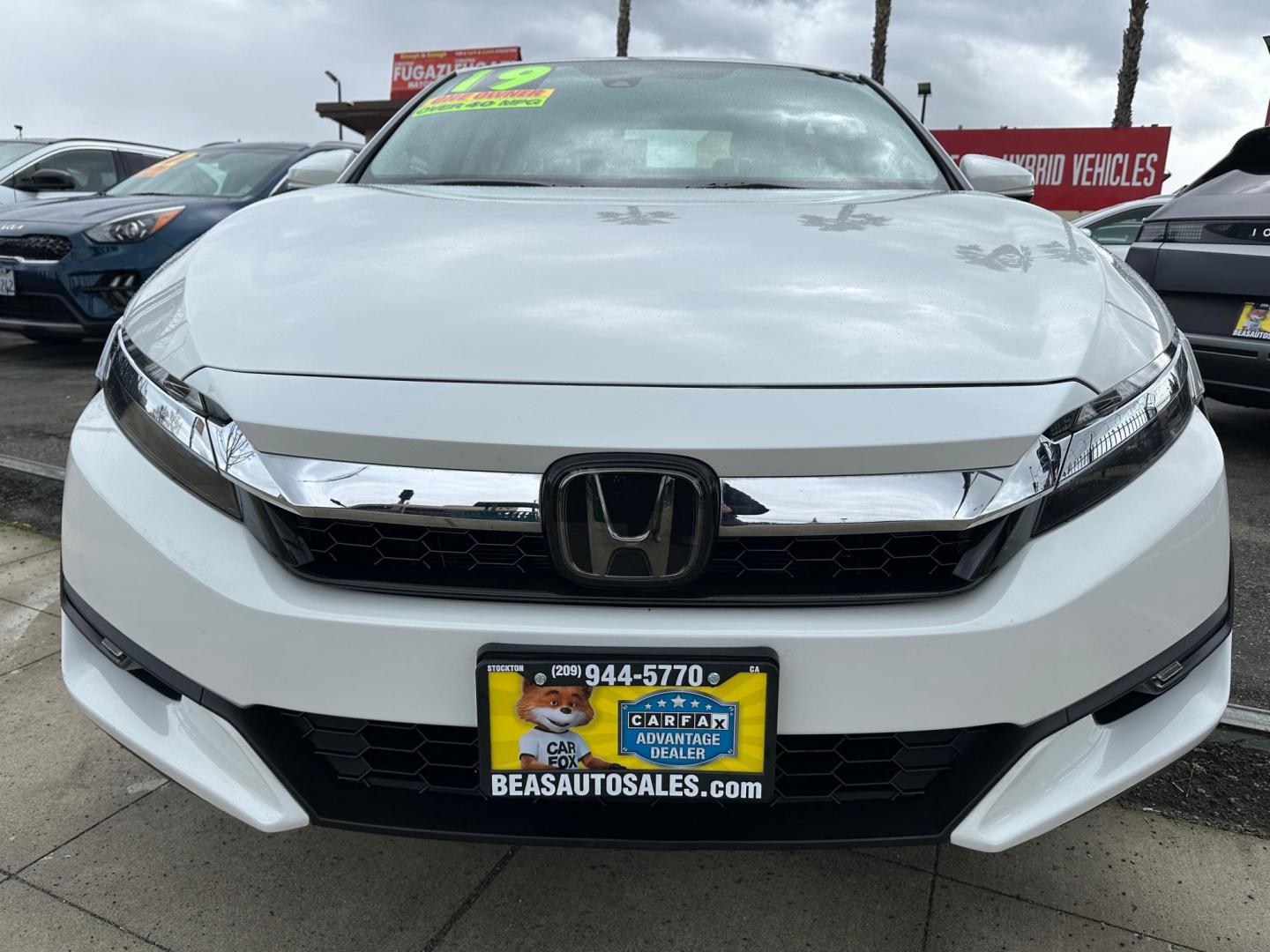 2019 Honda Clarity Plug-In Hybrid (JHMZC5F1XKC) with an 1.5L L4 DOHC 16V HYBRID engine, CVT transmission, located at 744 E Miner Ave, Stockton, CA, 95202, (209) 944-5770, 37.956863, -121.282082 - Photo#2