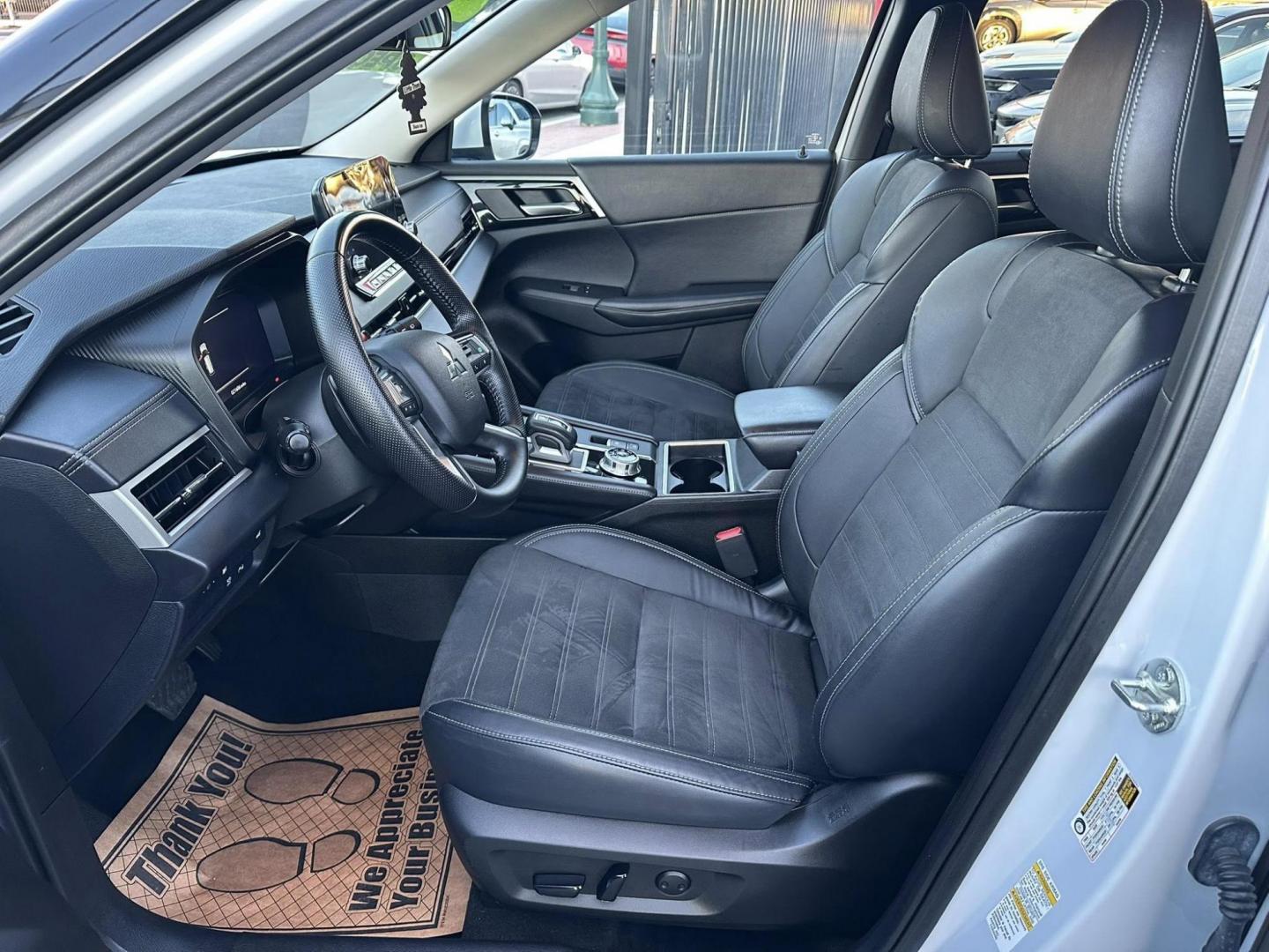 2023 WHITE Mitsubishi Outlander PHEV GT (JA4T5UA98PZ) with an 2.0L L4 DOHC 16V HYBRID engine, 1A transmission, located at 744 E Miner Ave, Stockton, CA, 95202, (209) 944-5770, 37.956863, -121.282082 - PLUS TAXES AND FEES - Photo#5