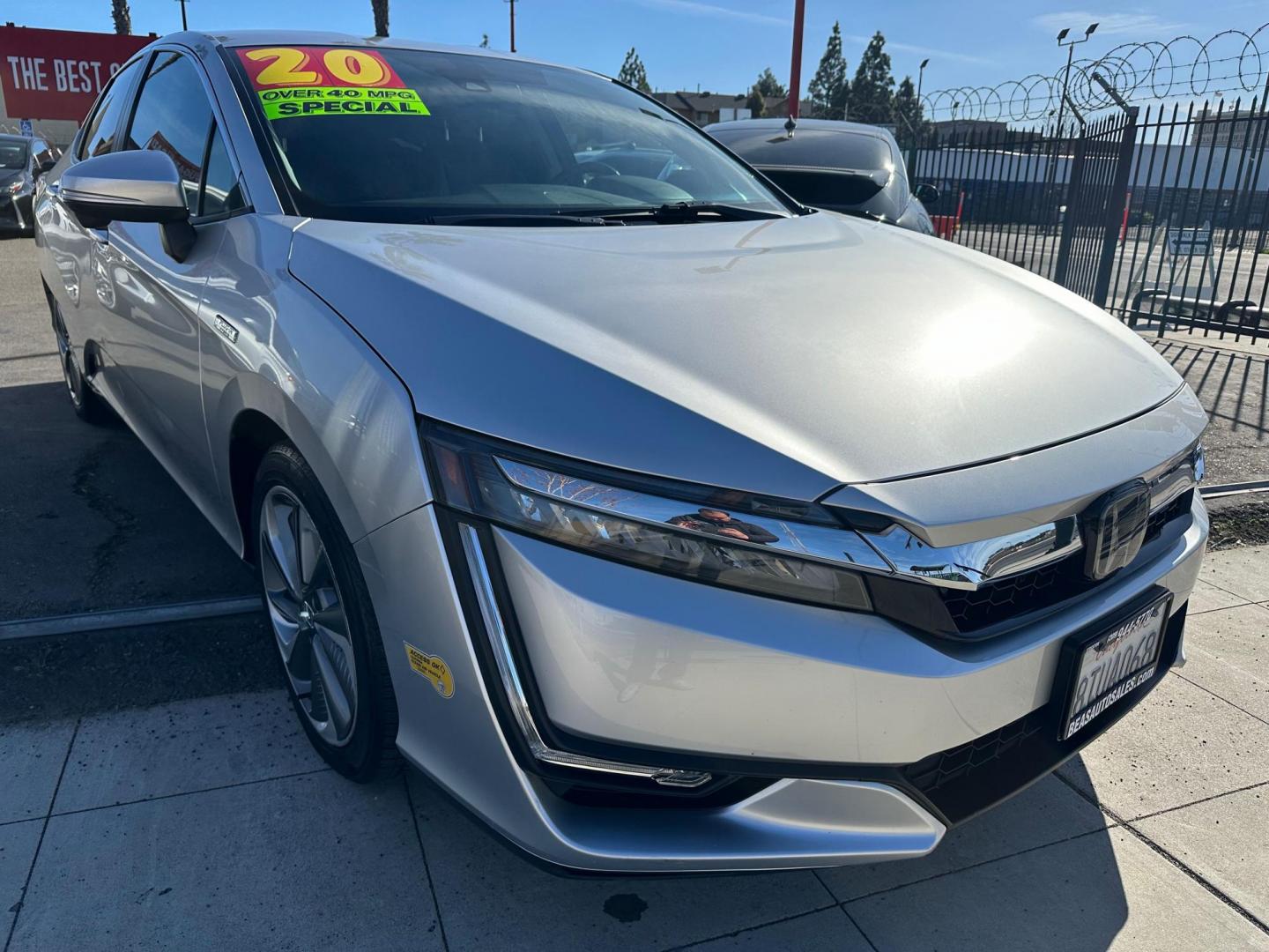 2020 Honda Clarity Touring Plug-In Hybrid (JHMZC5F32LC) with an 1.5L L4 DOHC 16V HYBRID engine, CVT transmission, located at 744 E Miner Ave, Stockton, CA, 95202, (209) 944-5770, 37.956863, -121.282082 - Photo#0