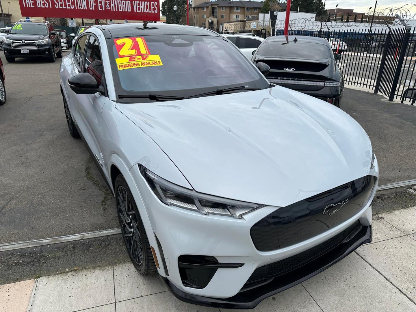 2021 Ford Mustang Mach-E GT (3FMTK4SX7MM) with an ELECTRIC engine, 1A transmission, located at 744 E Miner Ave, Stockton, CA, 95202, (209) 944-5770, 37.956863, -121.282082 - Photo#1