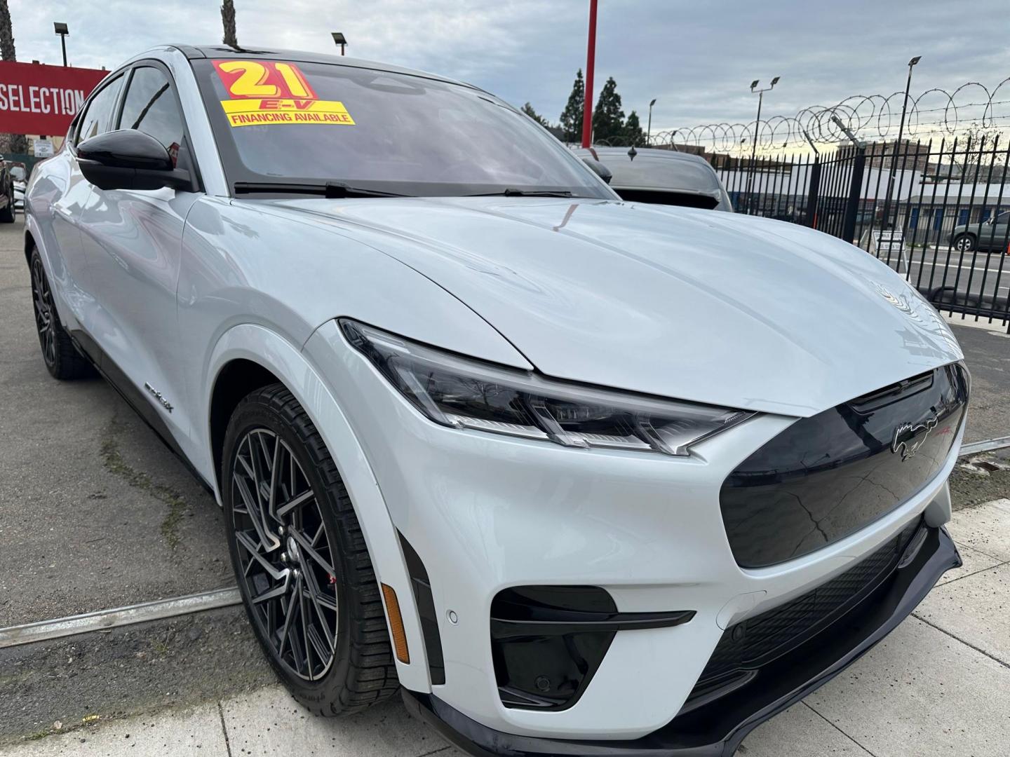 2021 Ford Mustang Mach-E GT (3FMTK4SX7MM) with an ELECTRIC engine, 1A transmission, located at 744 E Miner Ave, Stockton, CA, 95202, (209) 944-5770, 37.956863, -121.282082 - Photo#0